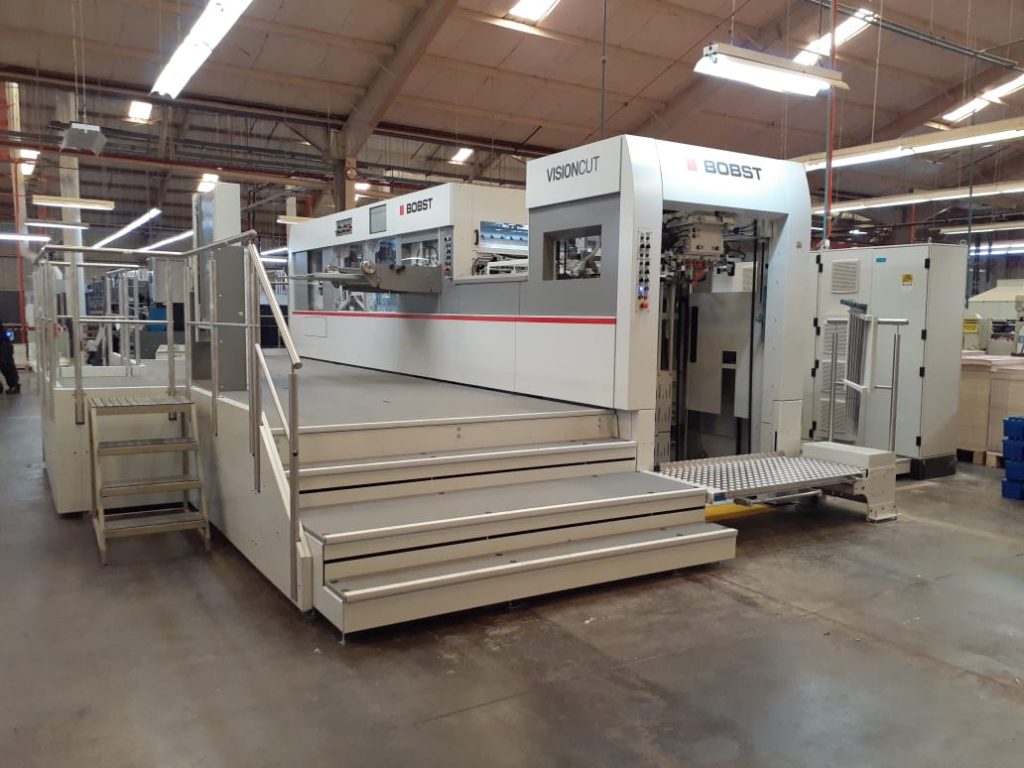Toqueladora BOBST en Litozadik